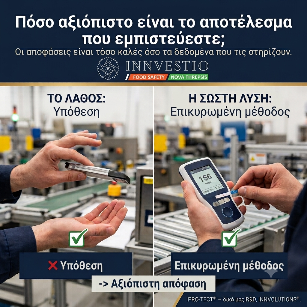 Πόσο αξιόπιστο είναι το αποτέλεσμα που εμπιστεύεστε;